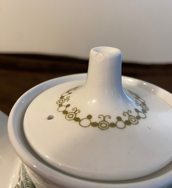 : Vintage Figgjo Flint Norway "Market" Tea Set (Turi-Design) - photo 3