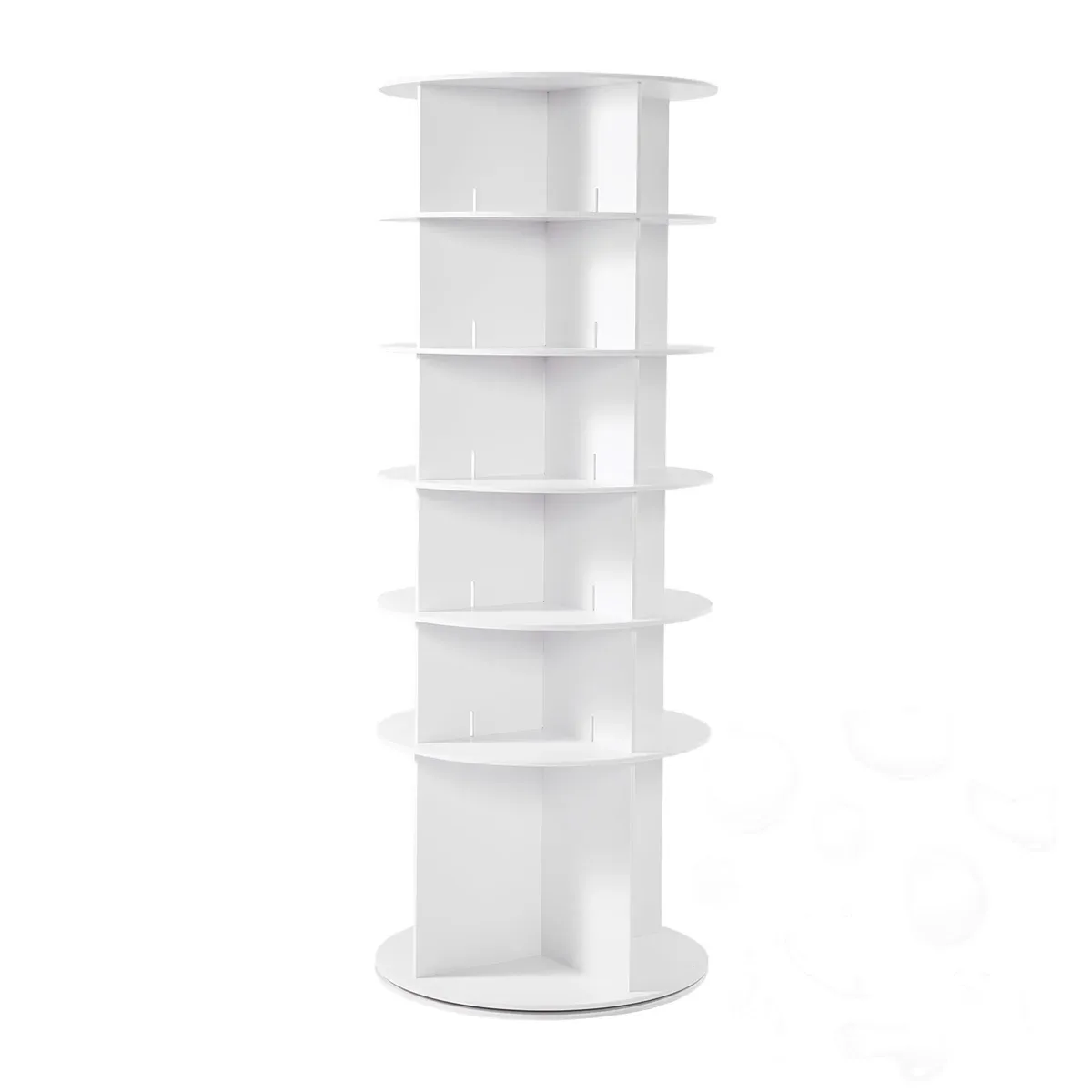 6 Tiers Rotating Shoe Rack Tower - photo 2