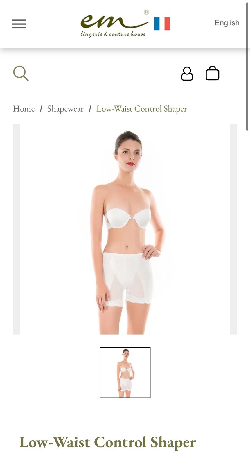 Women’s Low-Waist Shapewear Shorts