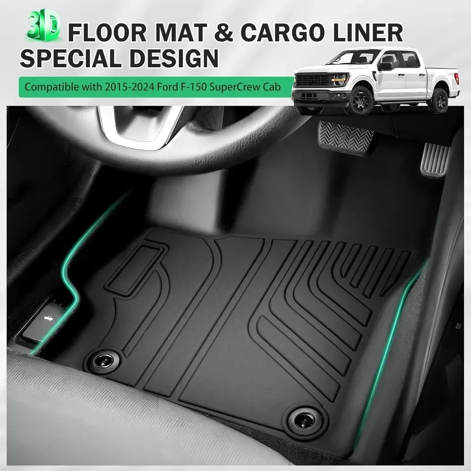 12. Ford F-150 All Weather Floor Mats, 2015-2026 - photo 4