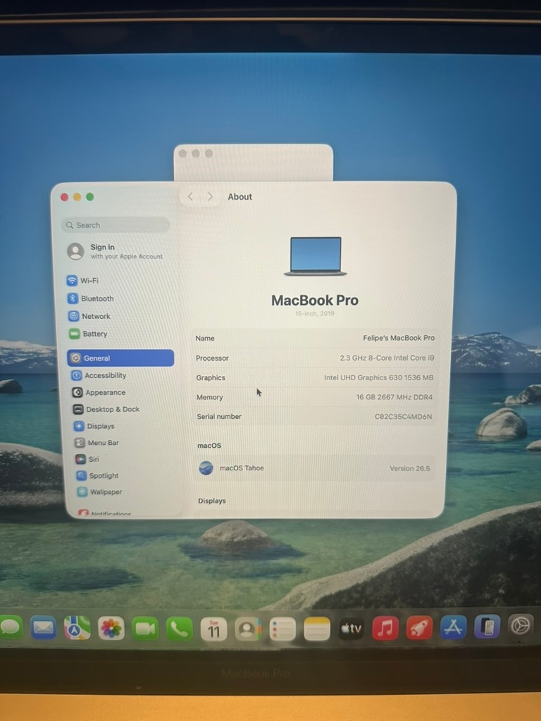 MacBook Pro 16" 2019 — i9 8-Core / 1TB / 16GB / AMD Radeon - photo 5