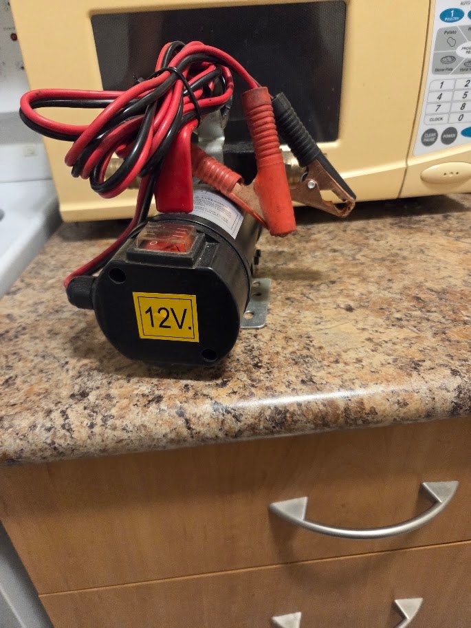 12V DC Fuel Transfer Pump – Like New - photo 4