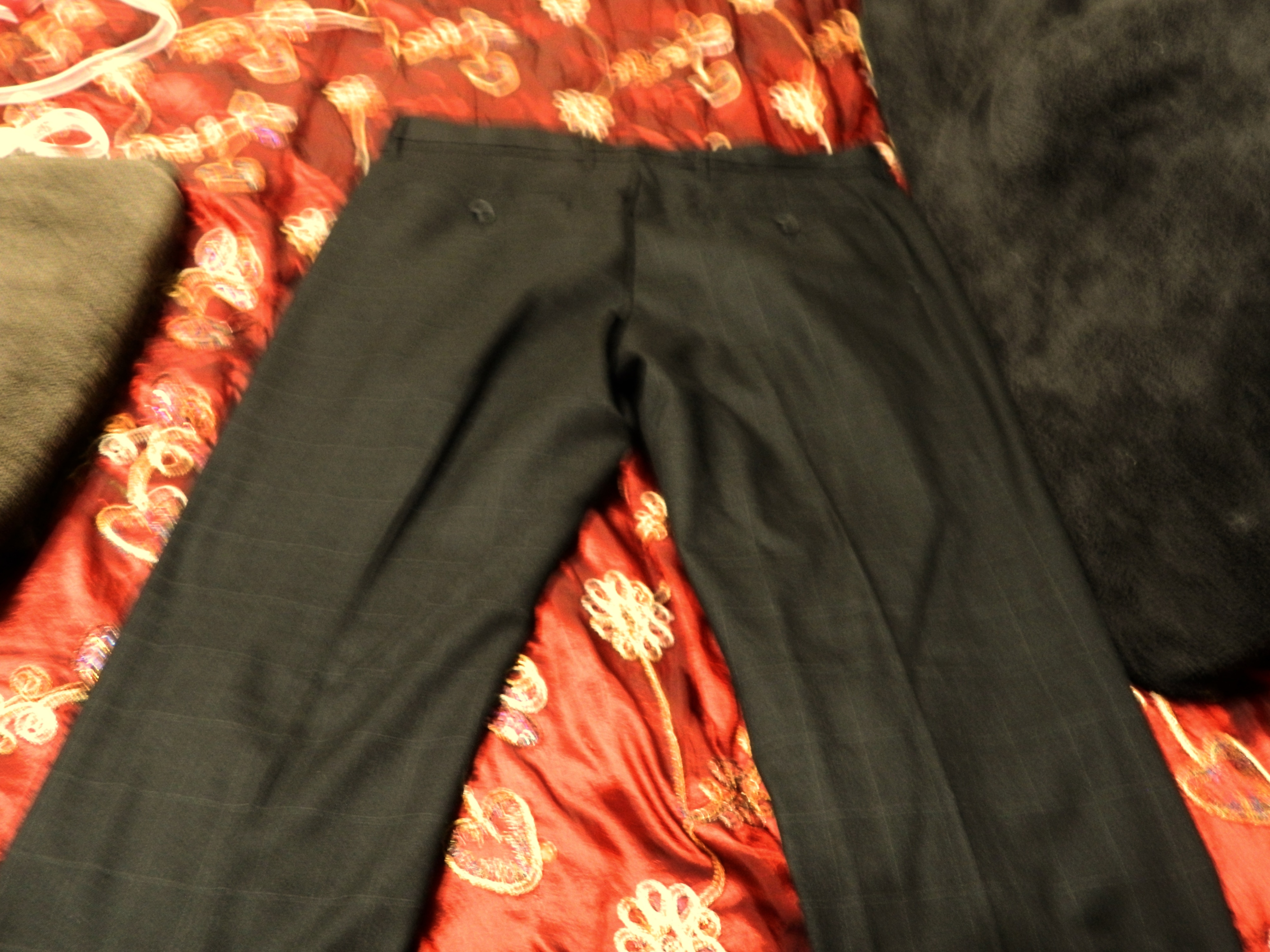 Dark Navy Perry Ellis dress pants 30x32 - photo 4