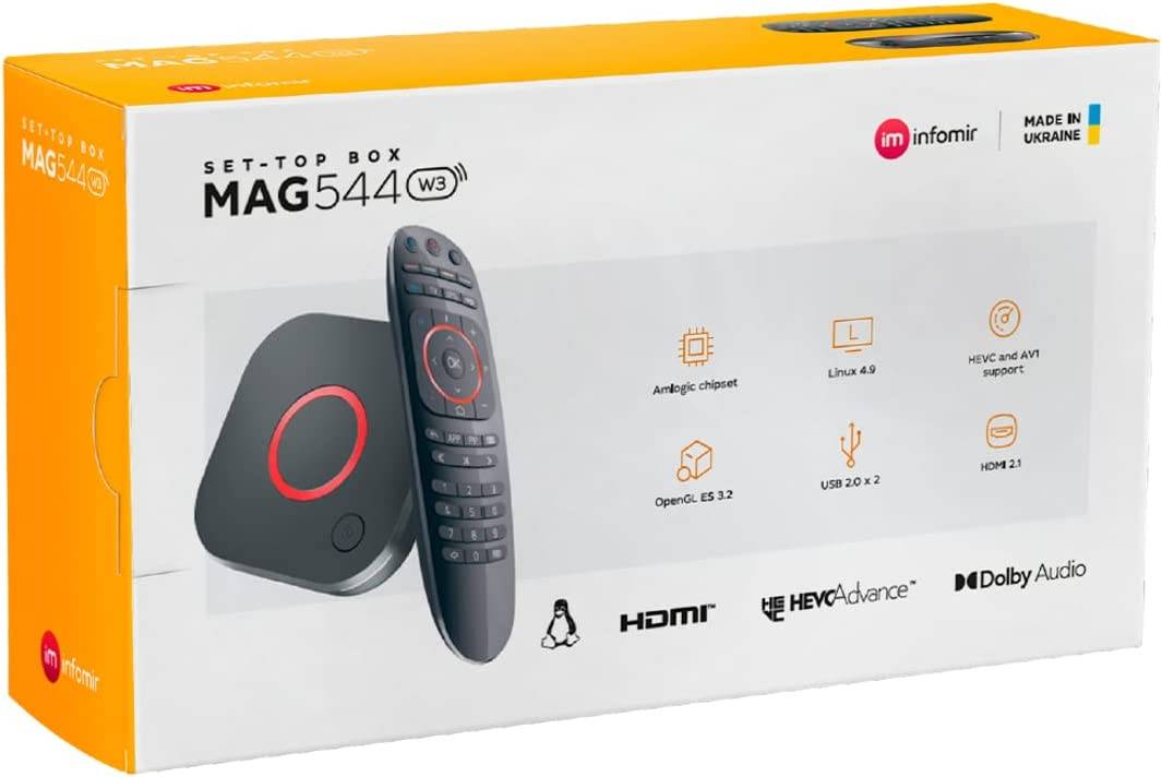 Infomir MAG544w3 4K IPTV Set-Top Box - photo 2