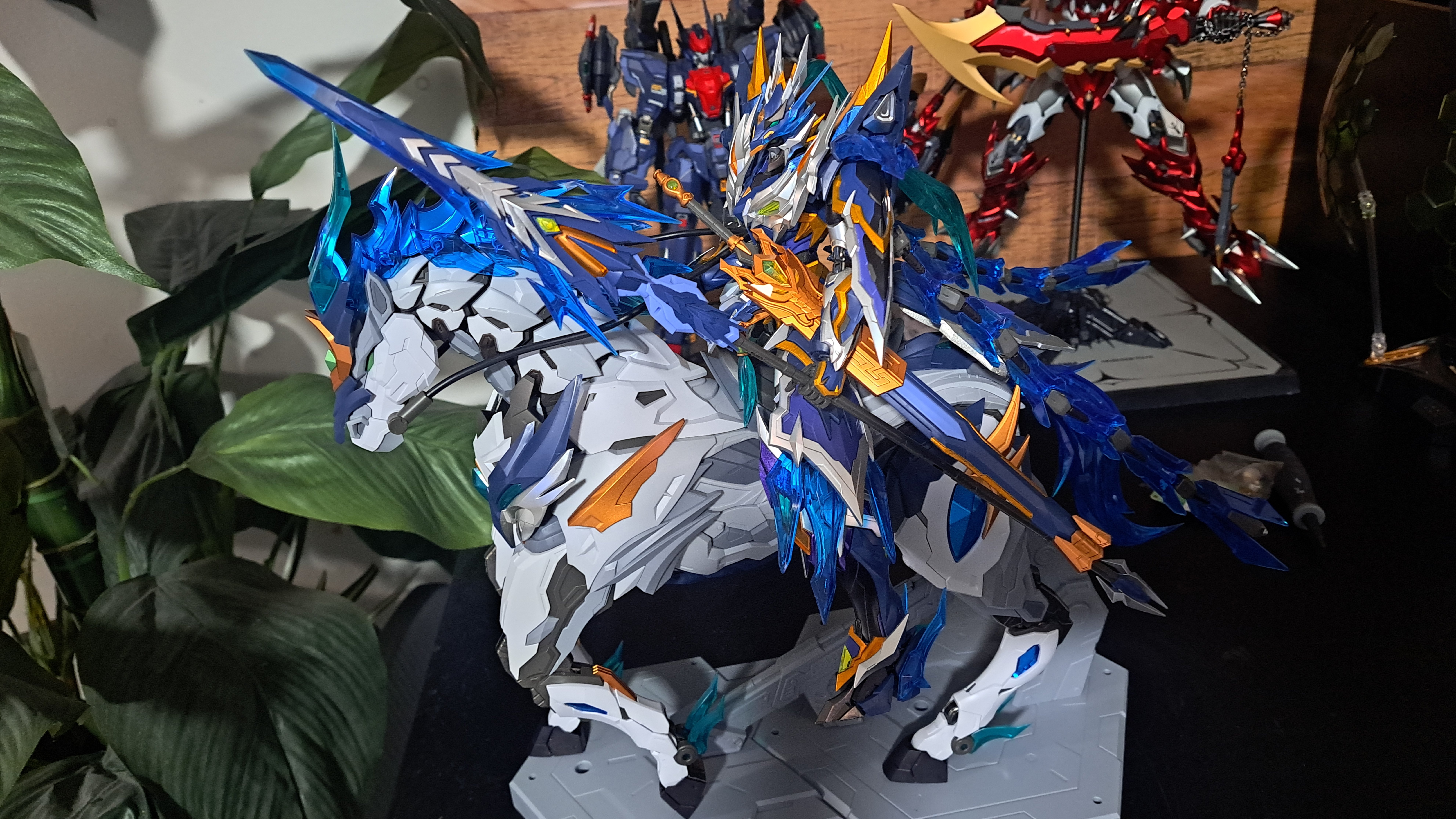 Motor Nuclear Metal Frame Zhaoyun 1/100 + Horse, gundam,gunpla - photo 5