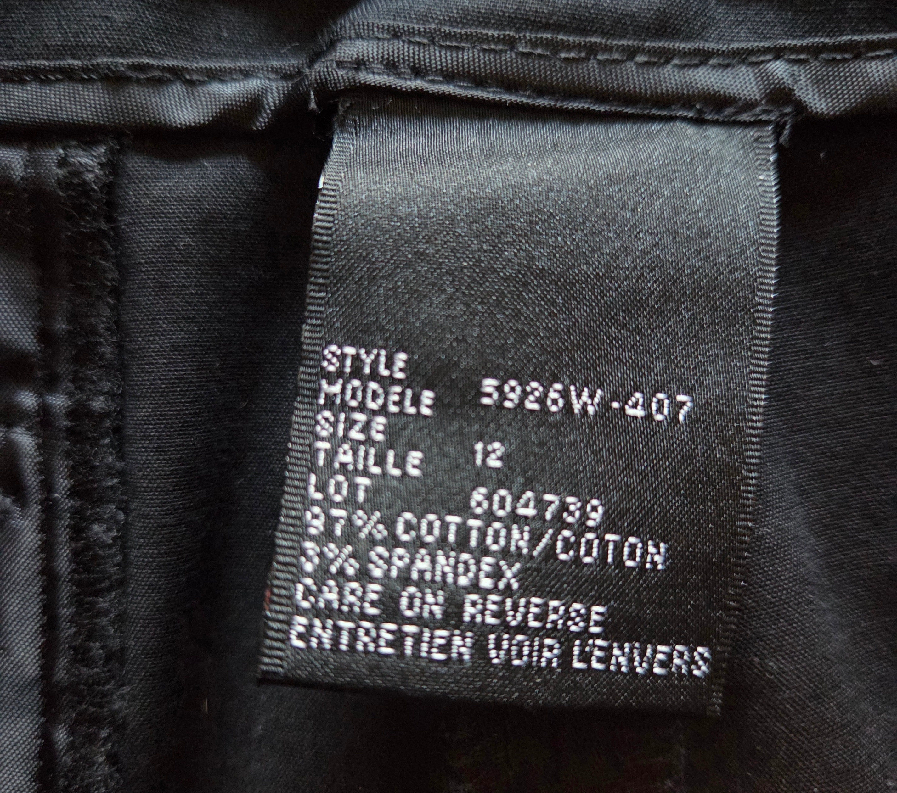 Women’s Black Dress Pants – Size 12 - photo 3