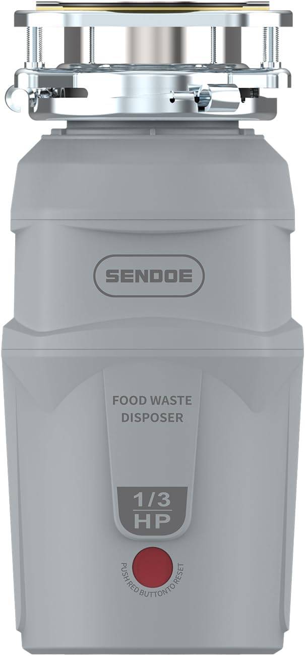 Food Waste Disposer C26, 1/3HP Garbage Disposal