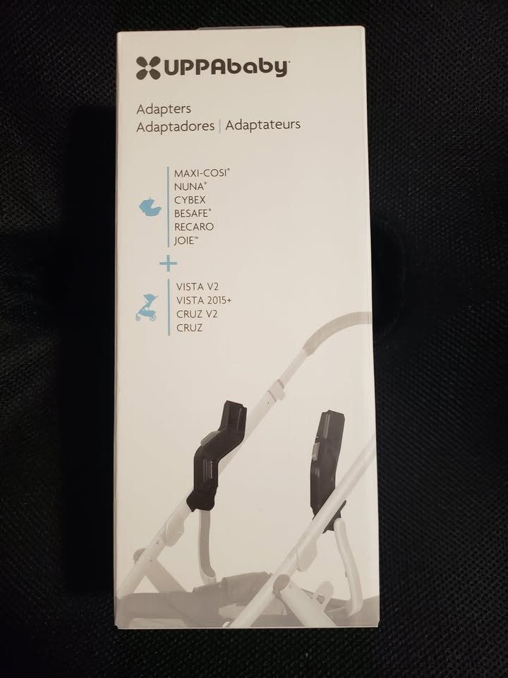 UPPAbaby Vista/Cruz/V2 - Upper Adapters for Maxi-Cosi/Nuna/Cybex