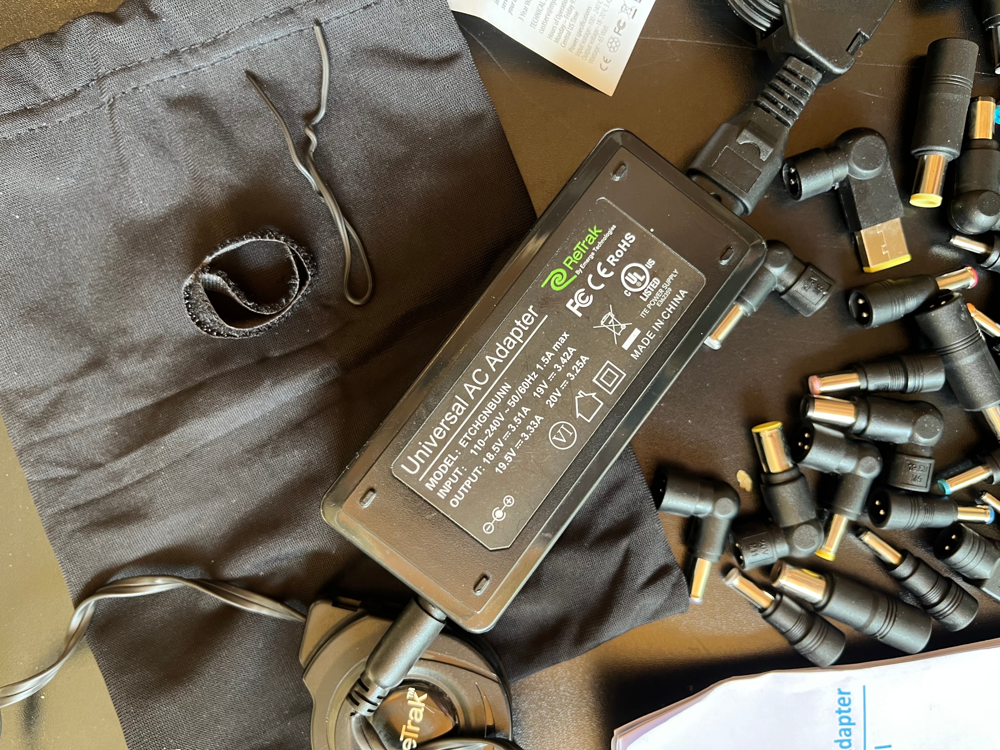 ReTrak Retractable Universal Laptop Charger - photo 4