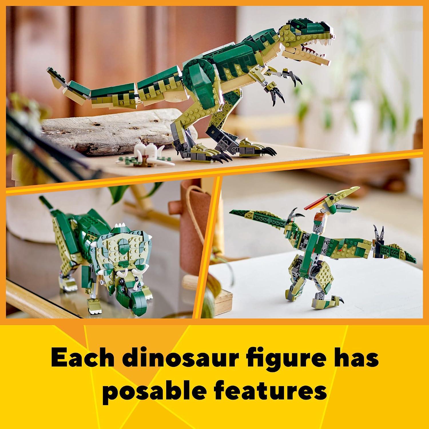 LEGO creater 3 in 1 t-rex triceratops and pterodactyl - photo 3
