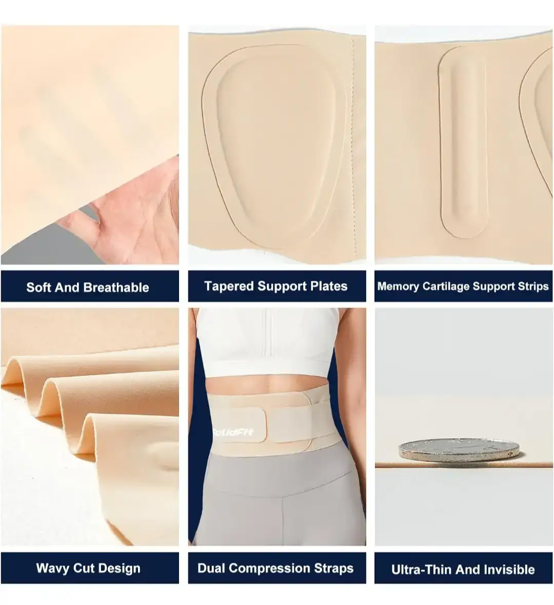 SolidFit Back Brace - Medium - photo 3
