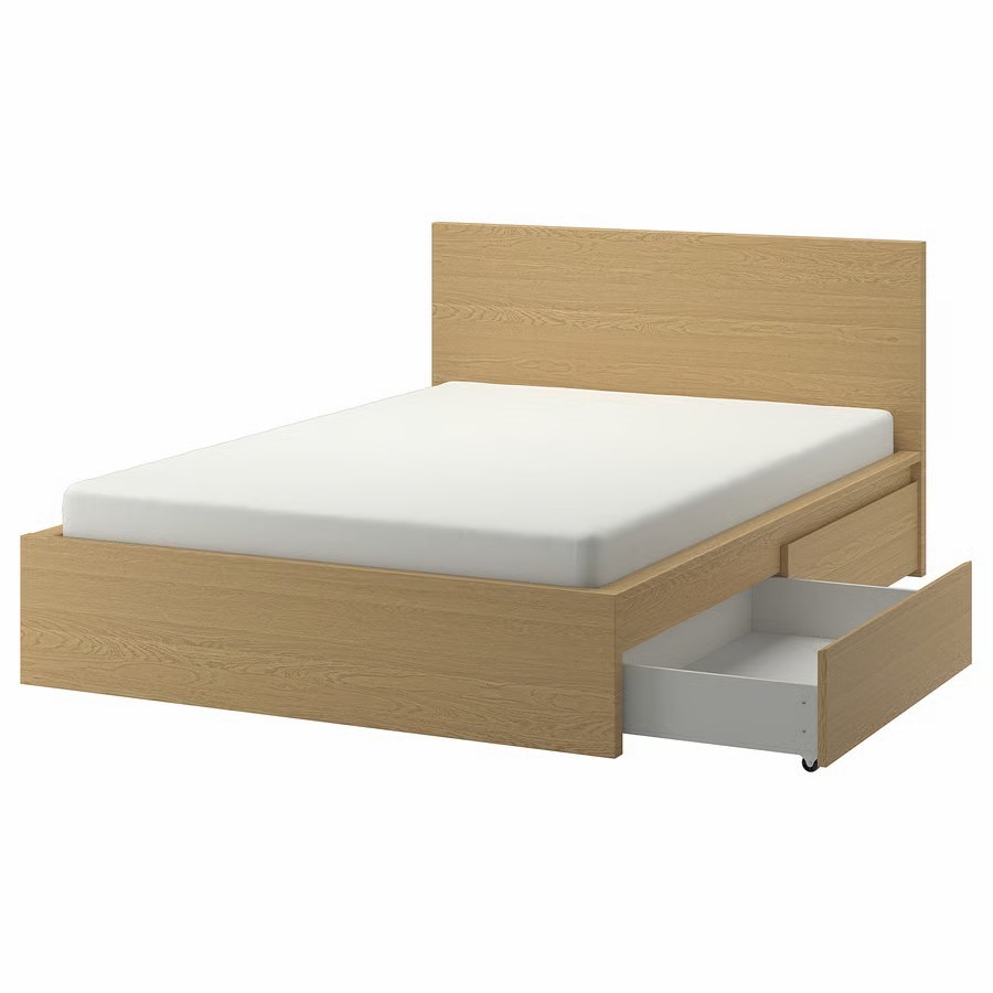 Queen Size Bed with Drawers - photo 2