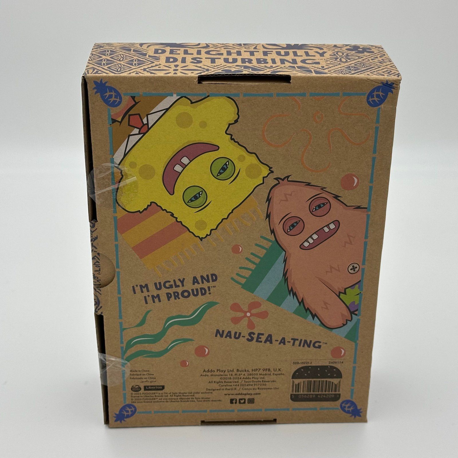 Fuggler X Spongebob Squarepants Plush NEW SEALED - photo 2