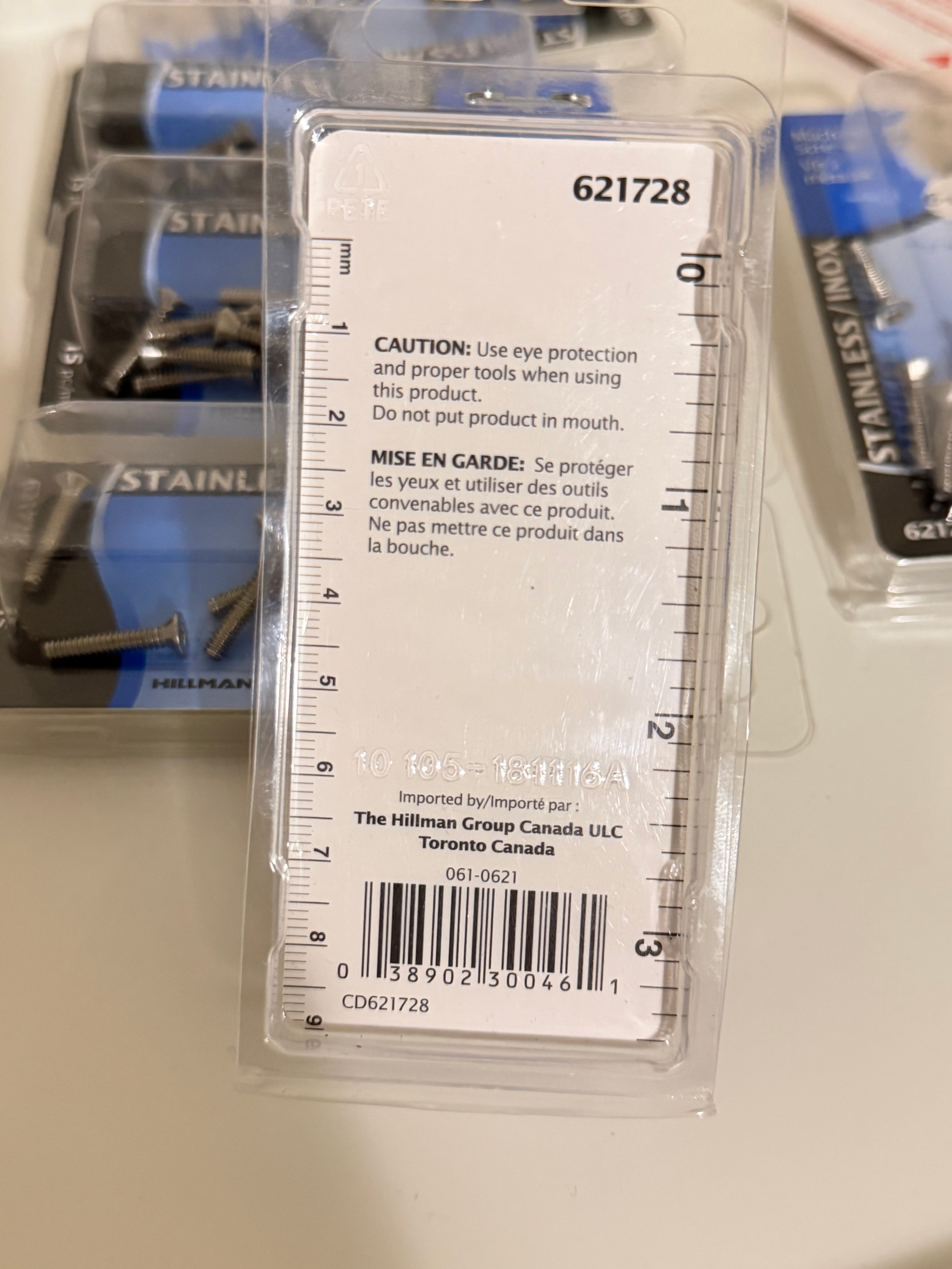 Hillman Stainless Steel Machine Screws 6-32 x 3/4" - photo 3