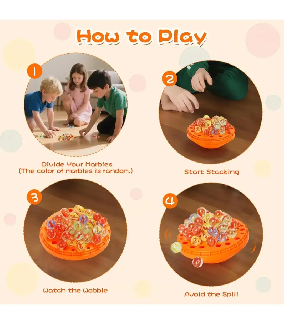 Marble Balance Game - 50 Marbles - photo 5