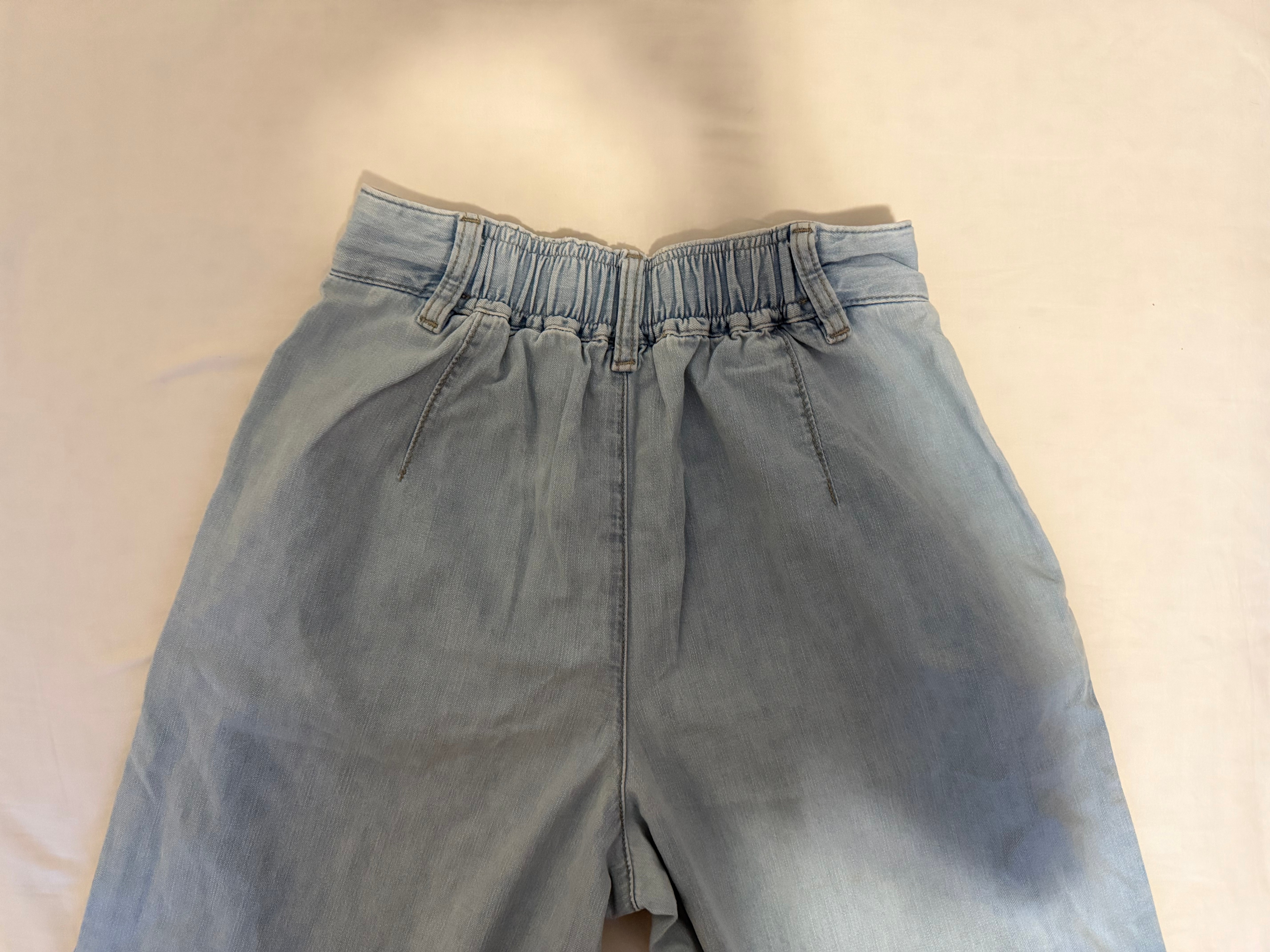 GU Women’s Light Wash Wide Leg Jeans – Size S - photo 3