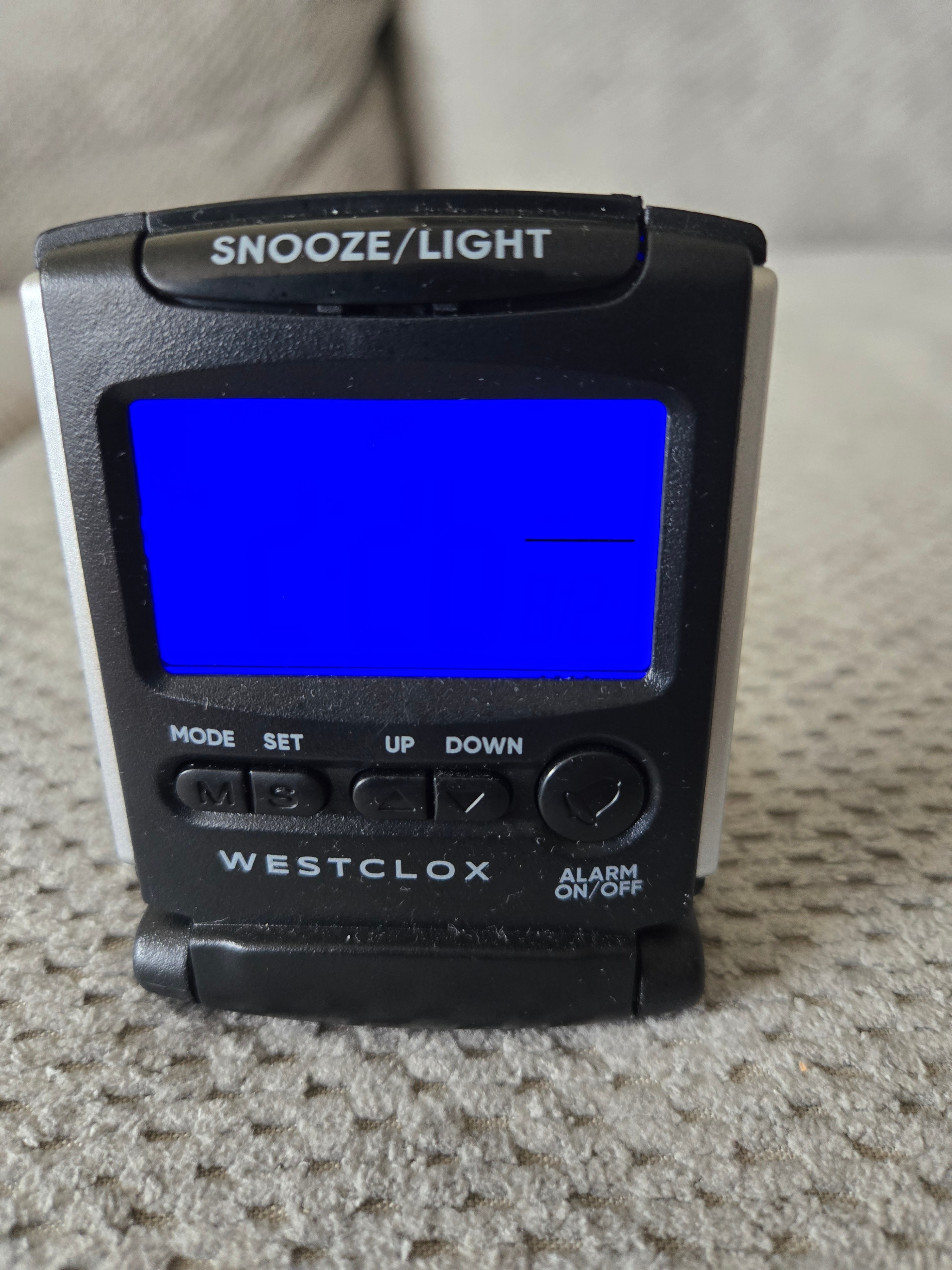 Westclox Digital Travel Alarm Clock - photo 5