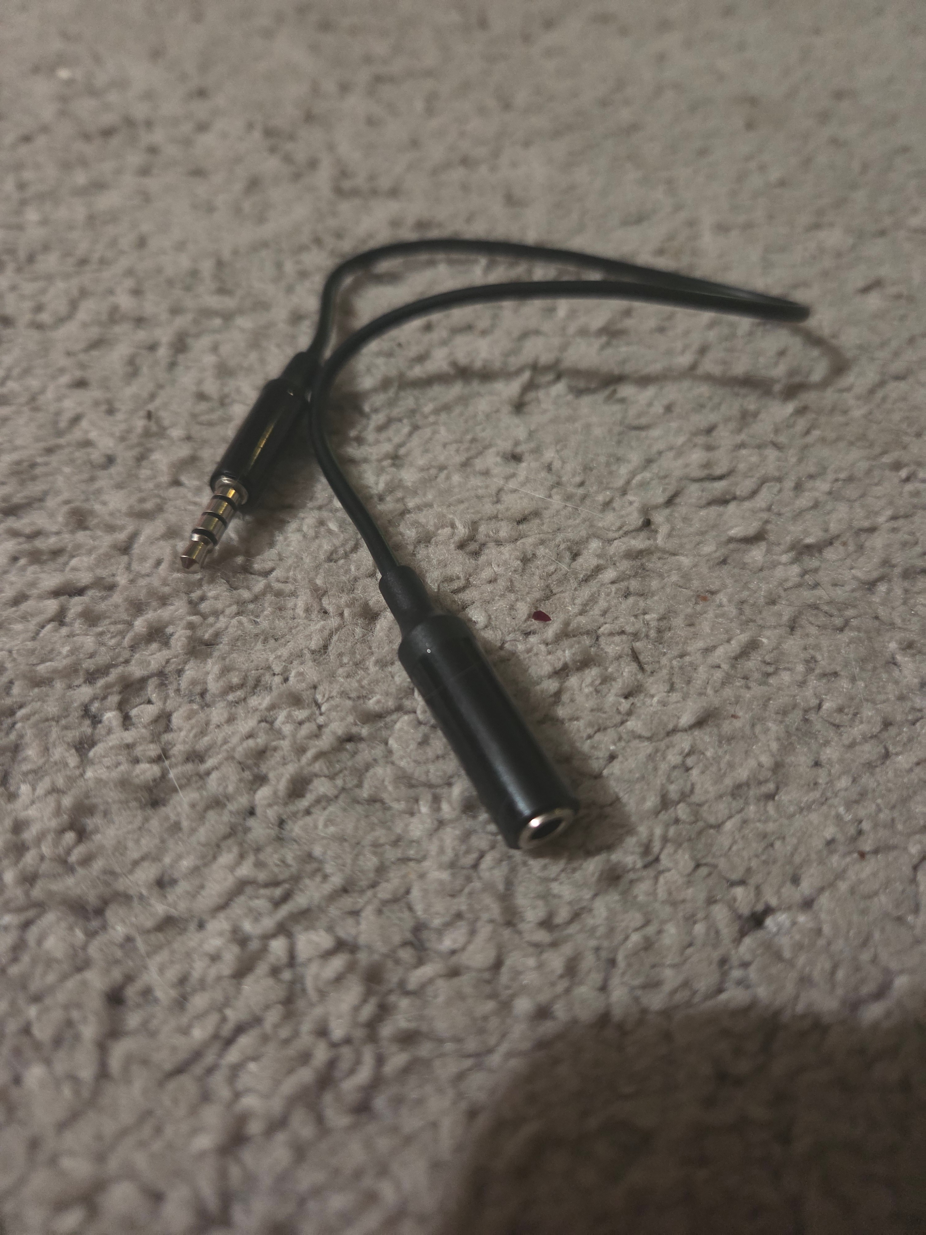 3.5mm TRRS Headphone Audio Extension Cable (Male to Female)