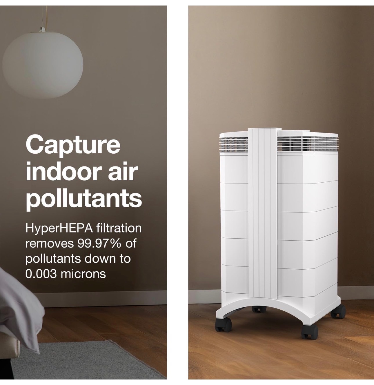HealthPro Plus Air Purifier HyperHEPA Filtration 1125sq ft Wifi - photo 5