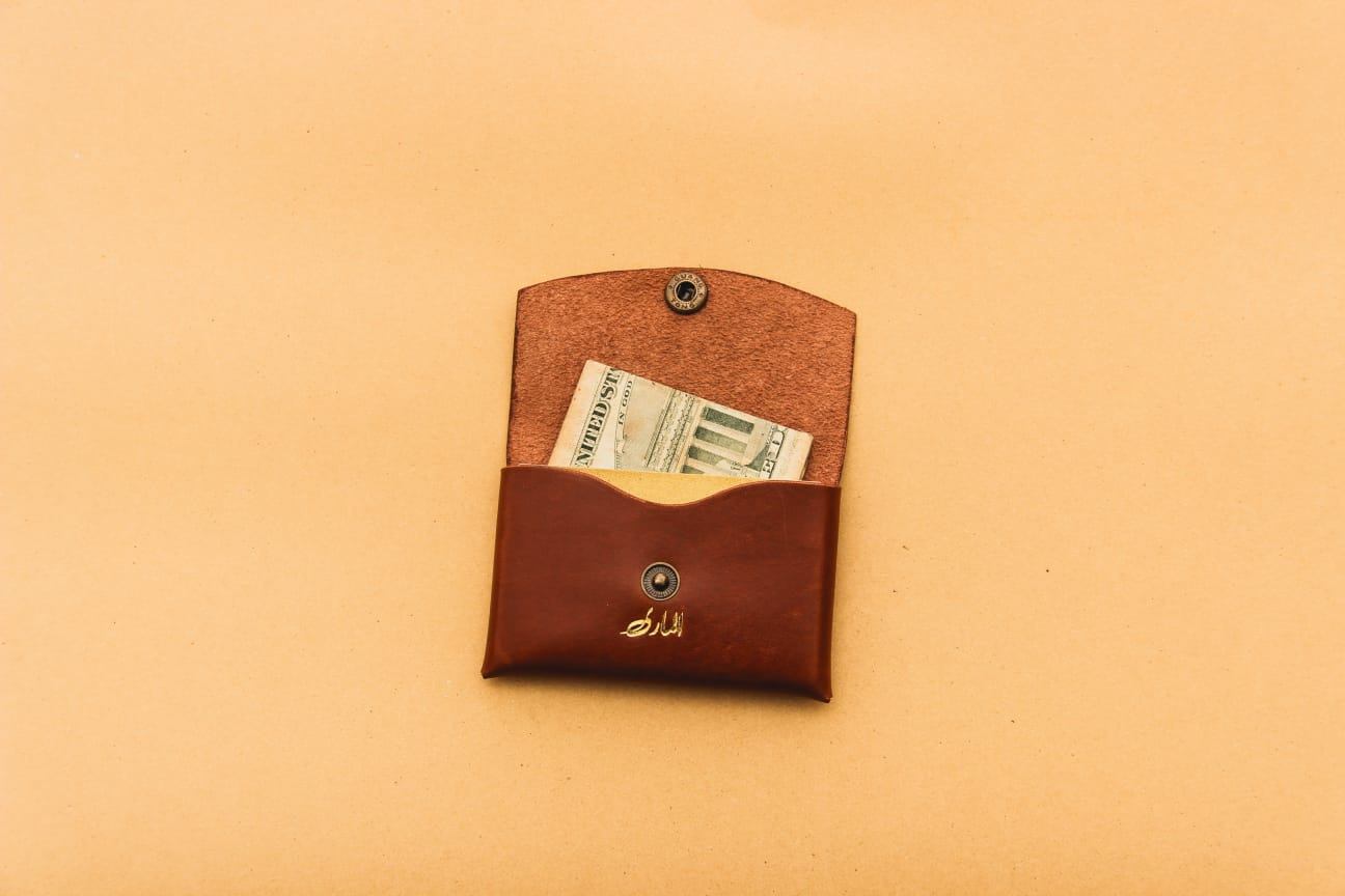 Handmade Leather Card Holder, Custom Colors, Mag Safe - photo 4