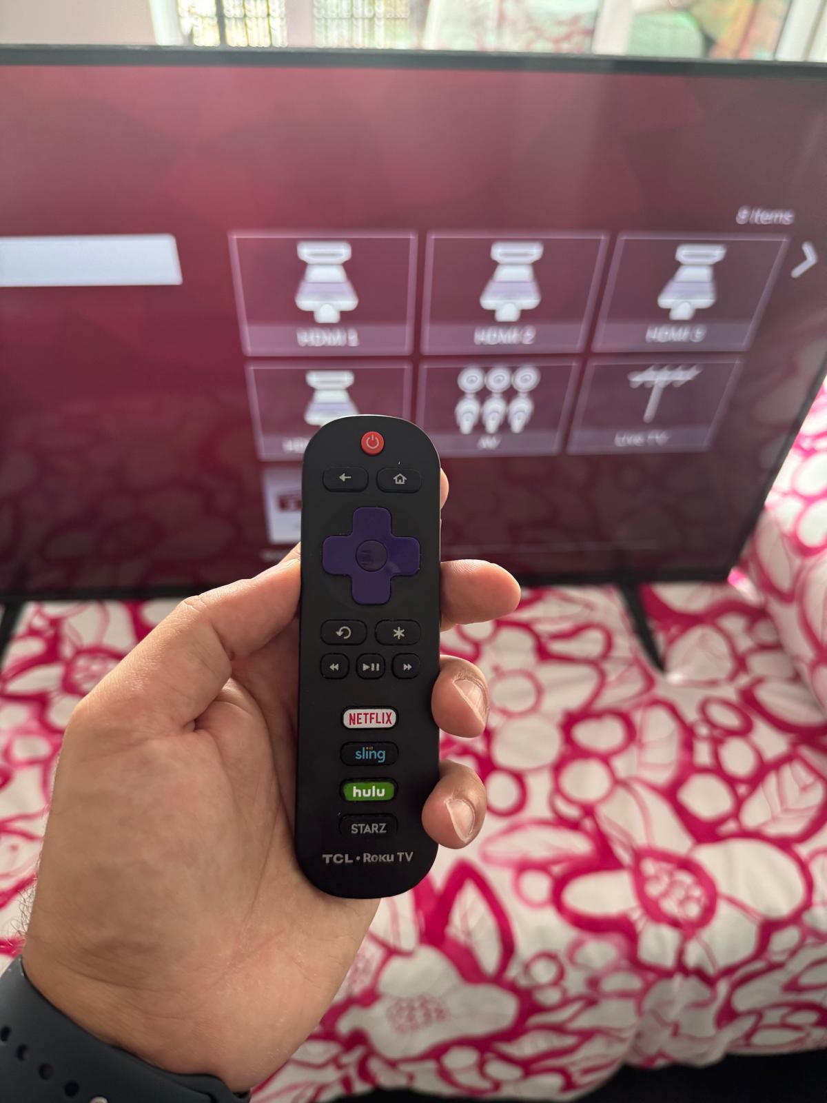 TCL 50" 4K Roku Smart TV + Remote – $180 - photo 3
