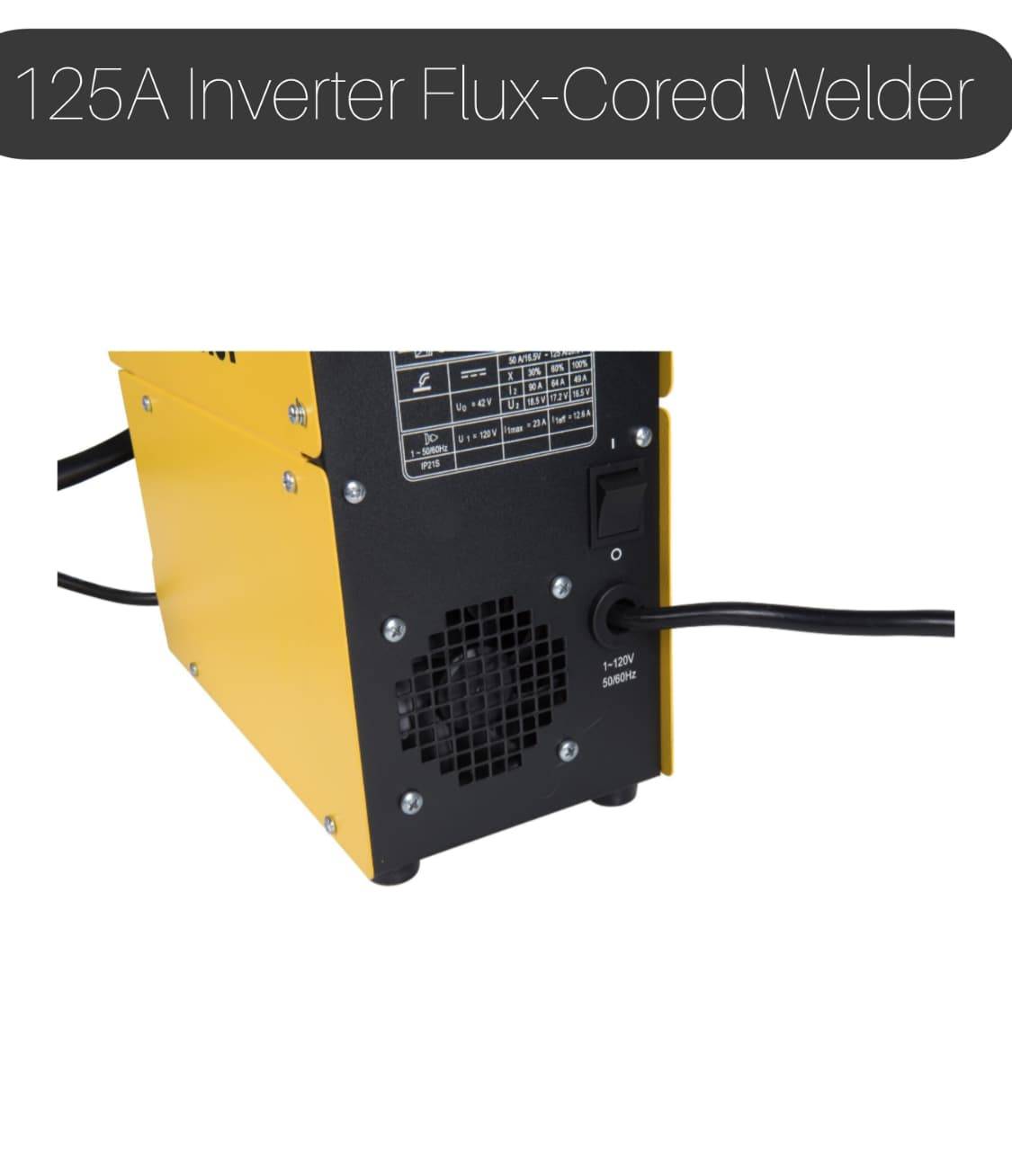125A Flux-Core Inverter Welder - photo 2