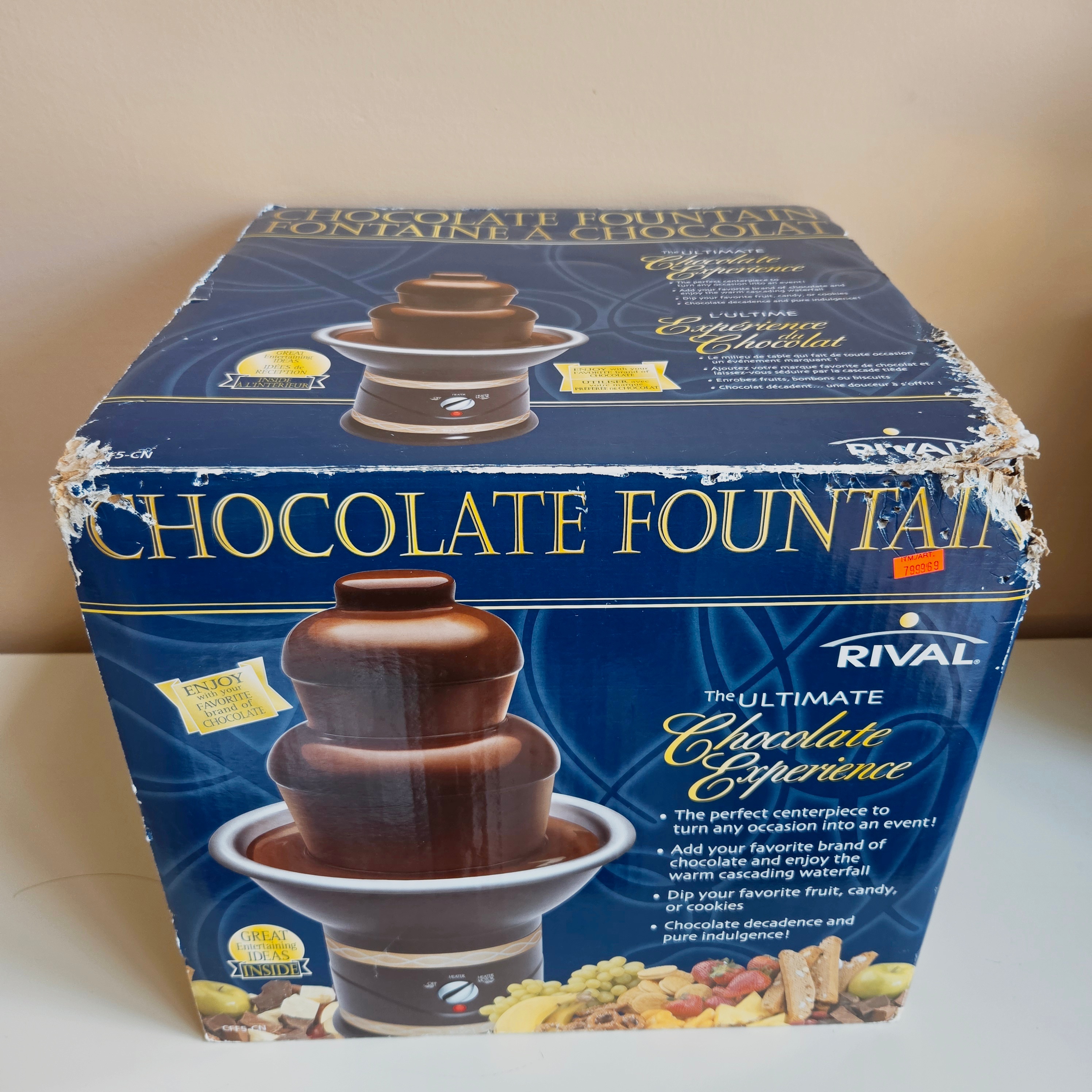 Chocolate Fountain - Large Heated Rival Fountain - Pre-Loved! 🍫 - photo 5