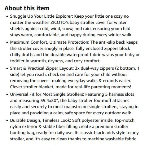 NEW~ Baby Winter Stroller Cover Bunting Bag - photo 4