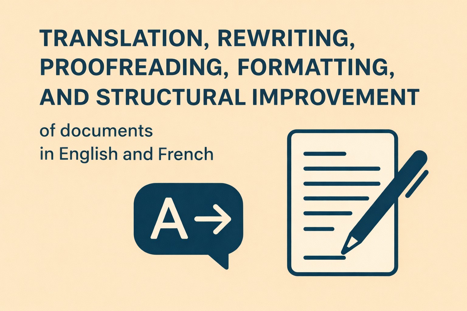 Translation & Editing Services / Traduction et edition - photo 2