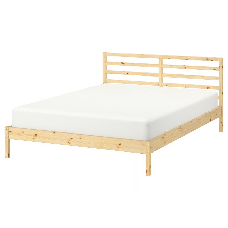 ‼️ MOVING OUT SALE ‼️IKEA TARVA Bed Frame Queen Size & Mattress
