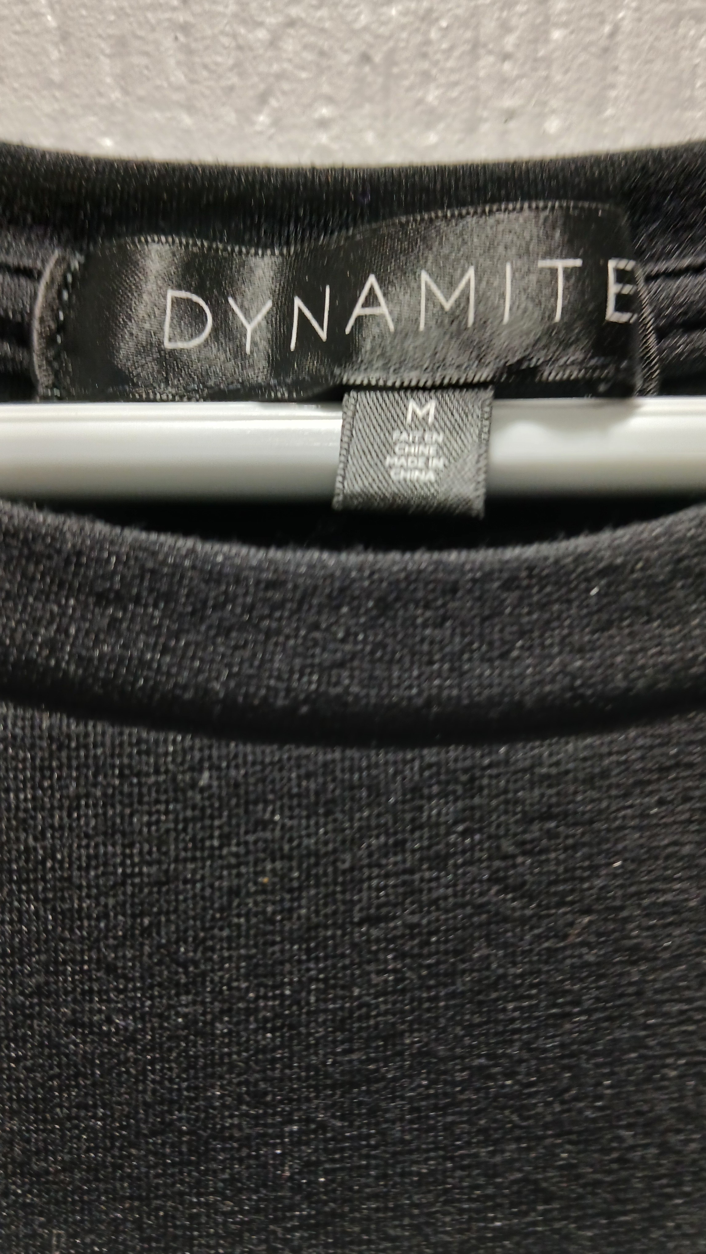 Black DYNAMITE Short Sleeve Ruched Dress - photo 3