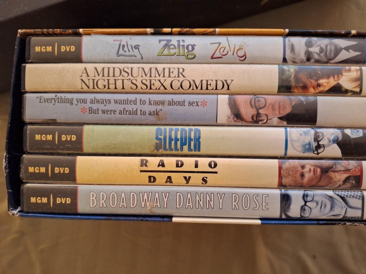 Woody Allen DVDs -