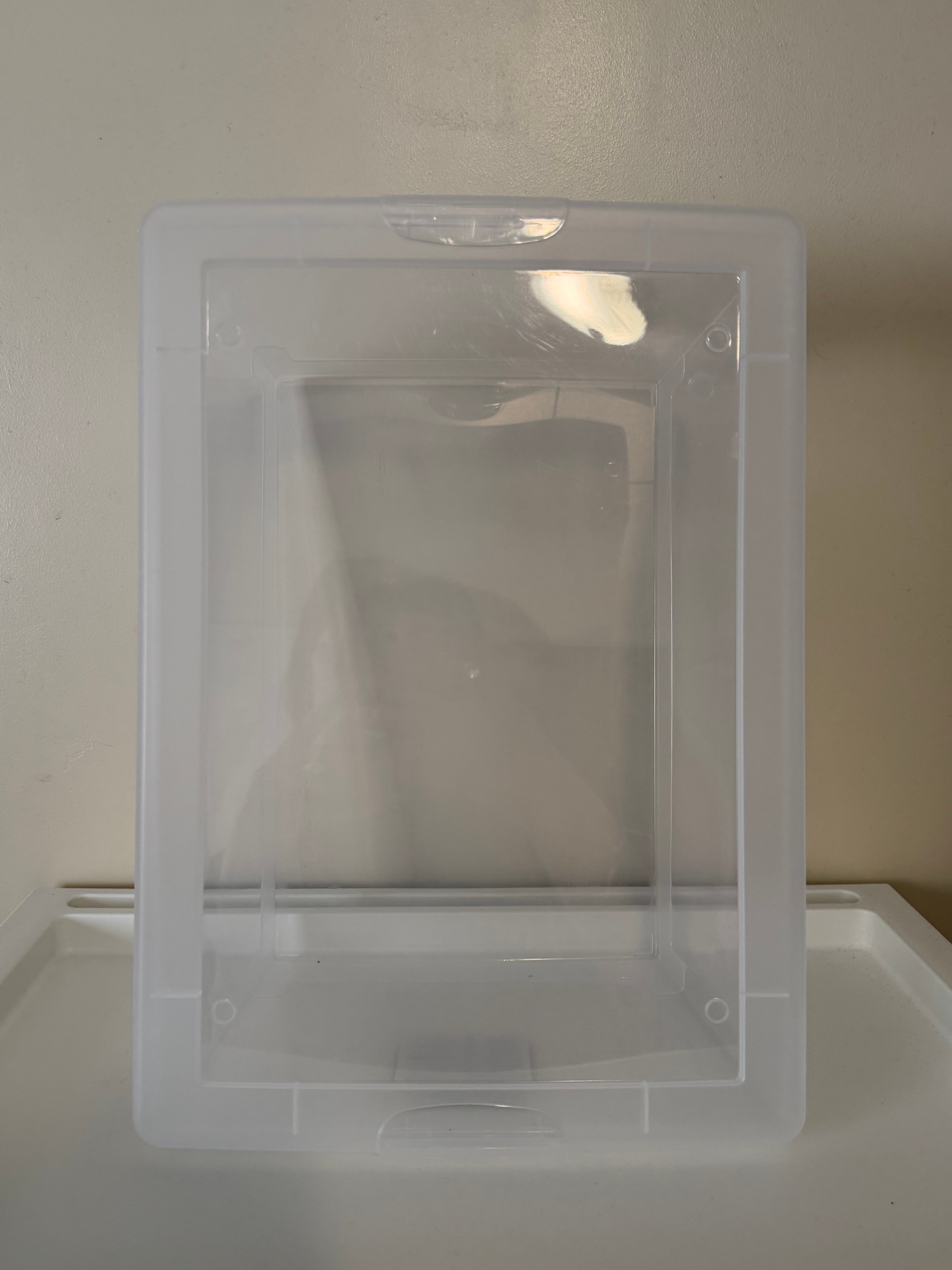 Set of 2 Plastico Clear Storage Boxes with Lids – 6L & 15L - photo 4