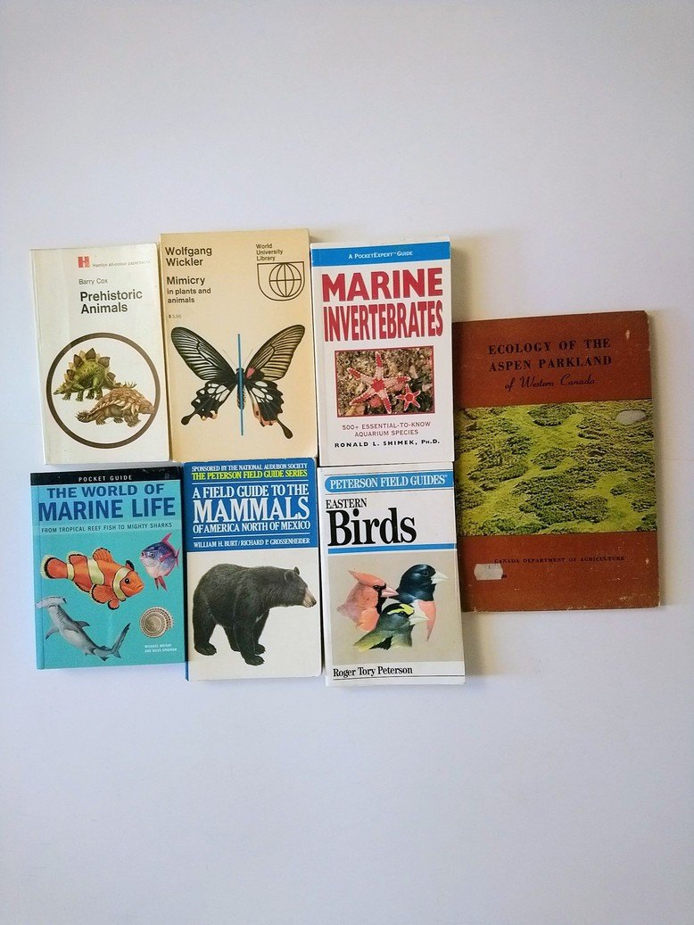 Field Guide & Nature books!