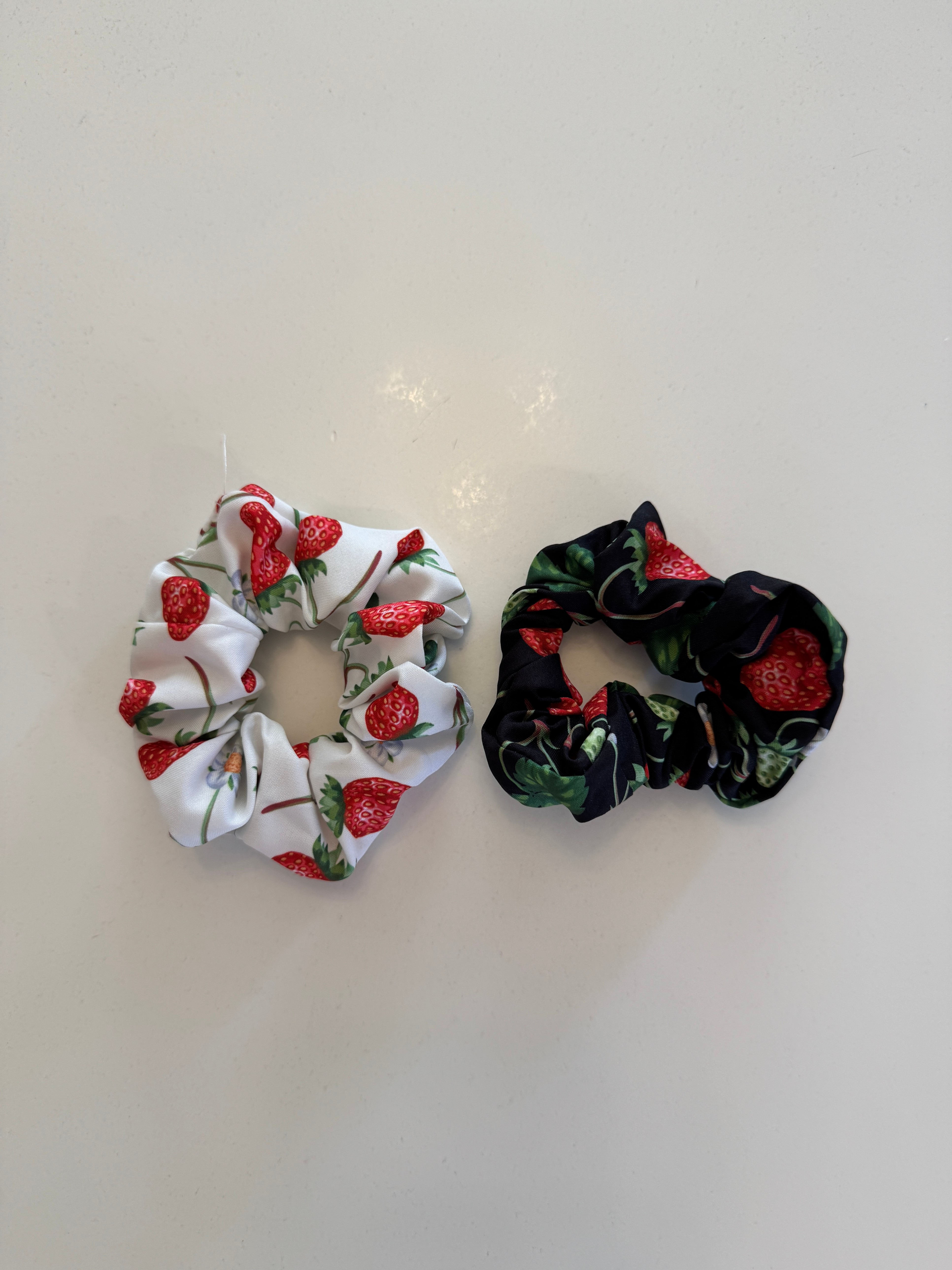 Strawberry Scrunchies