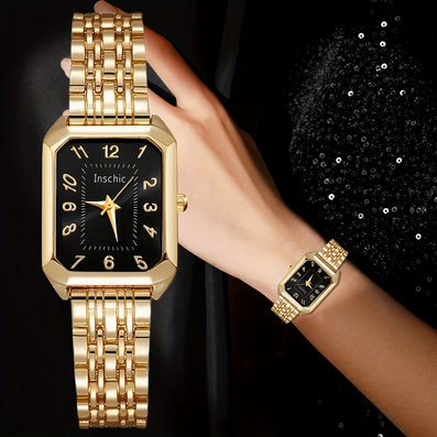 Inschic Women's Gold Tone Watch