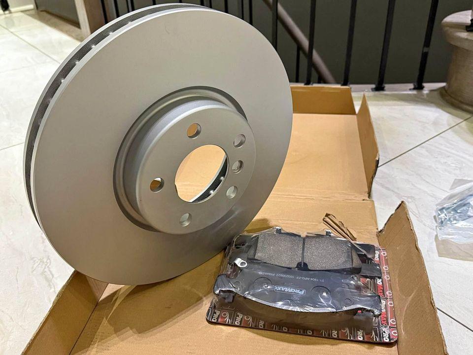Ceramic Brake Pads & New Rotors