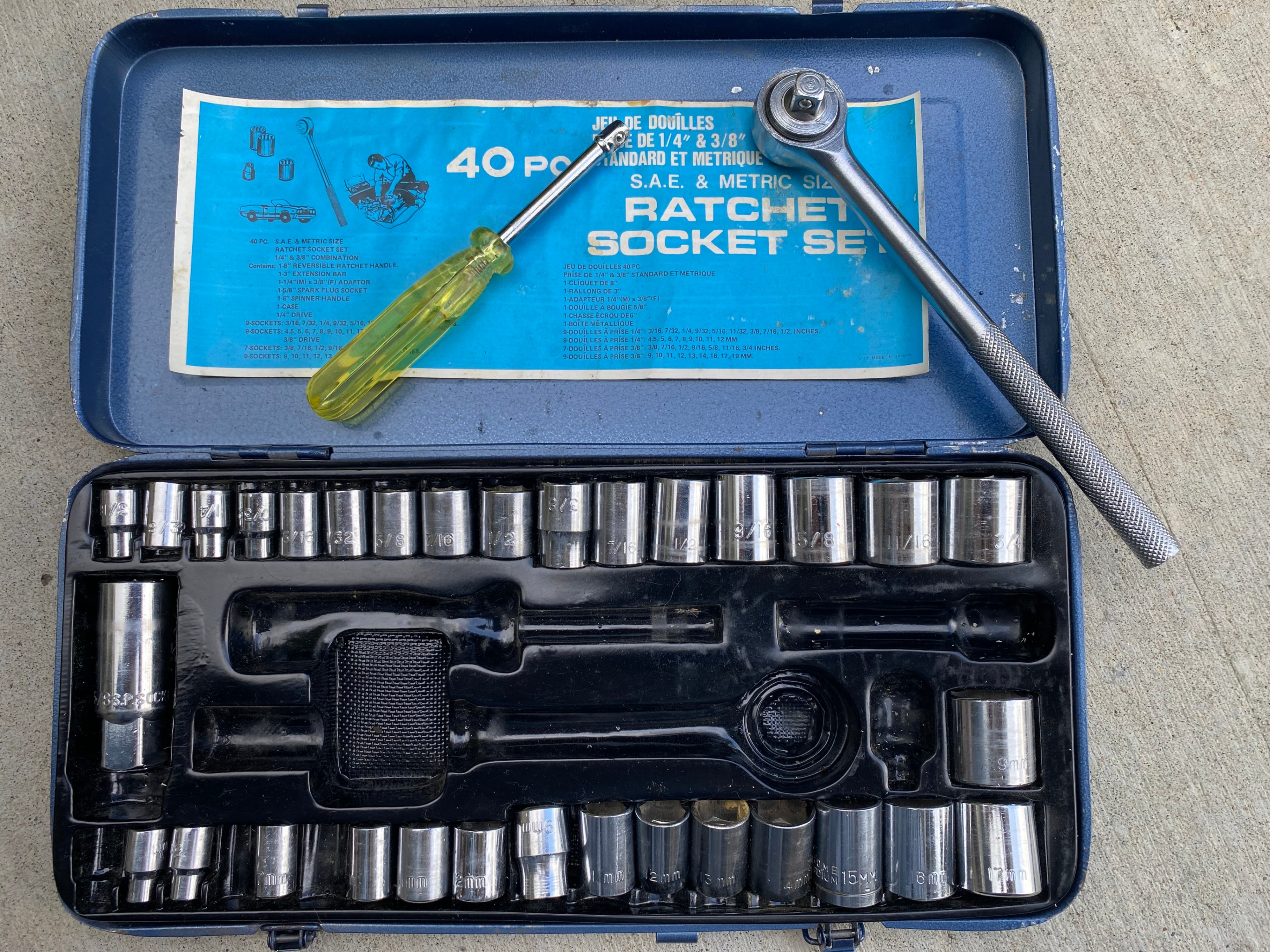 Socket Set with Drive / Ratchet / Wrench (1/4“ & 3/8“) – $15 all - photo 5