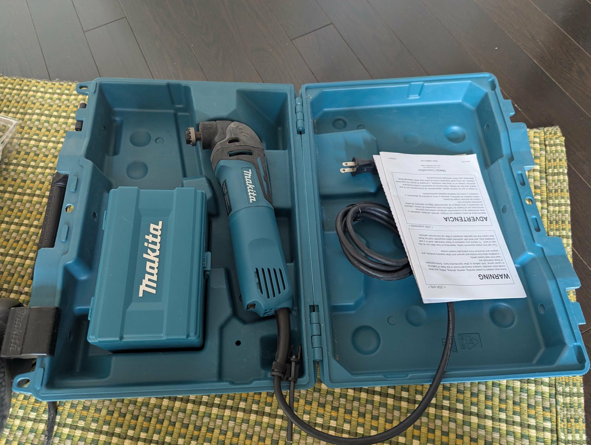 Makita TM3000CX1 multitool with accessory kit - photo 2