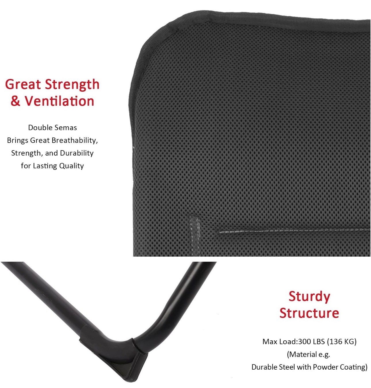 Reclining Folding Patio Chair 4 Position Adjustable Padded Cushi - photo 5