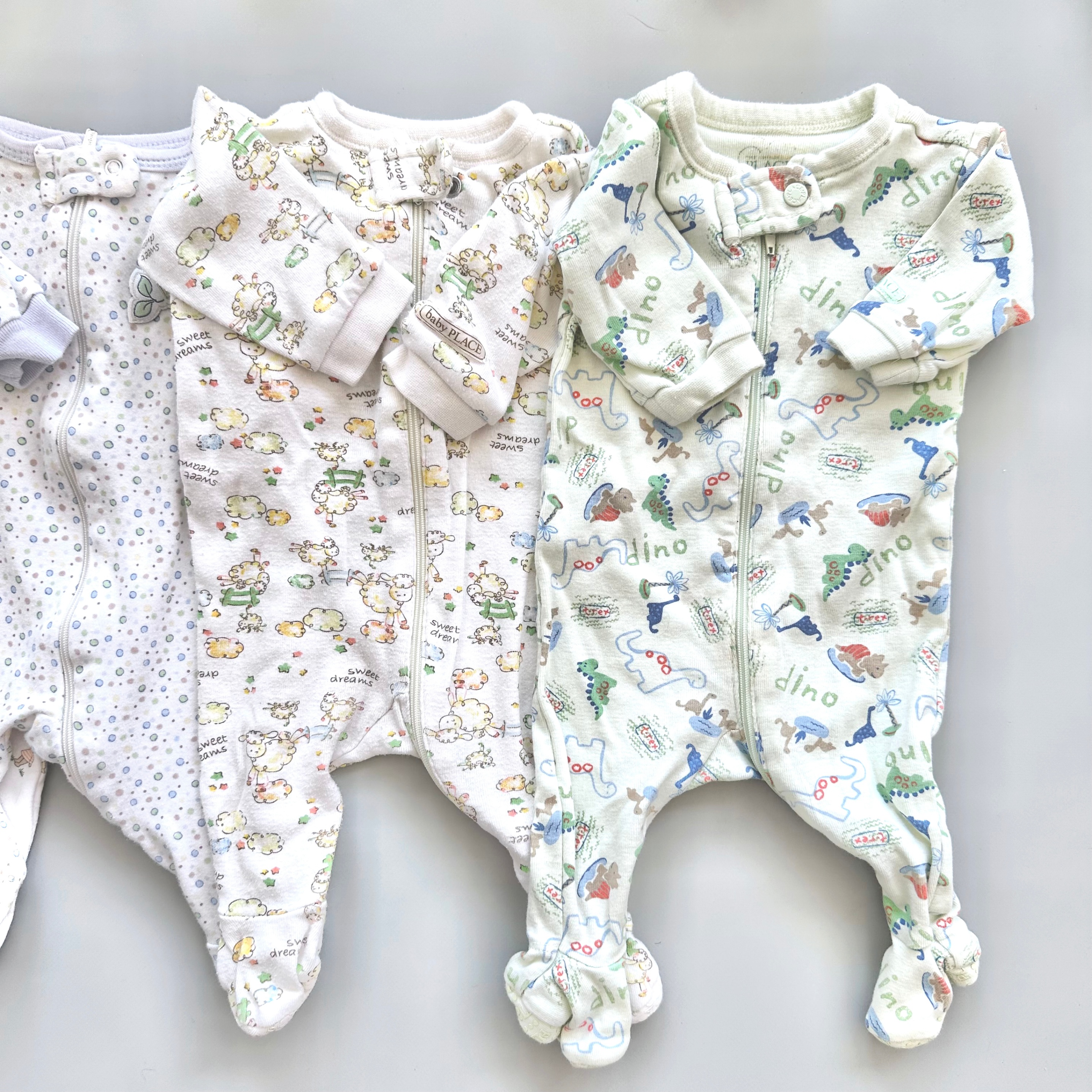 Baby Wide Fit Sleepers Bundle - 3-6 Months - photo 3