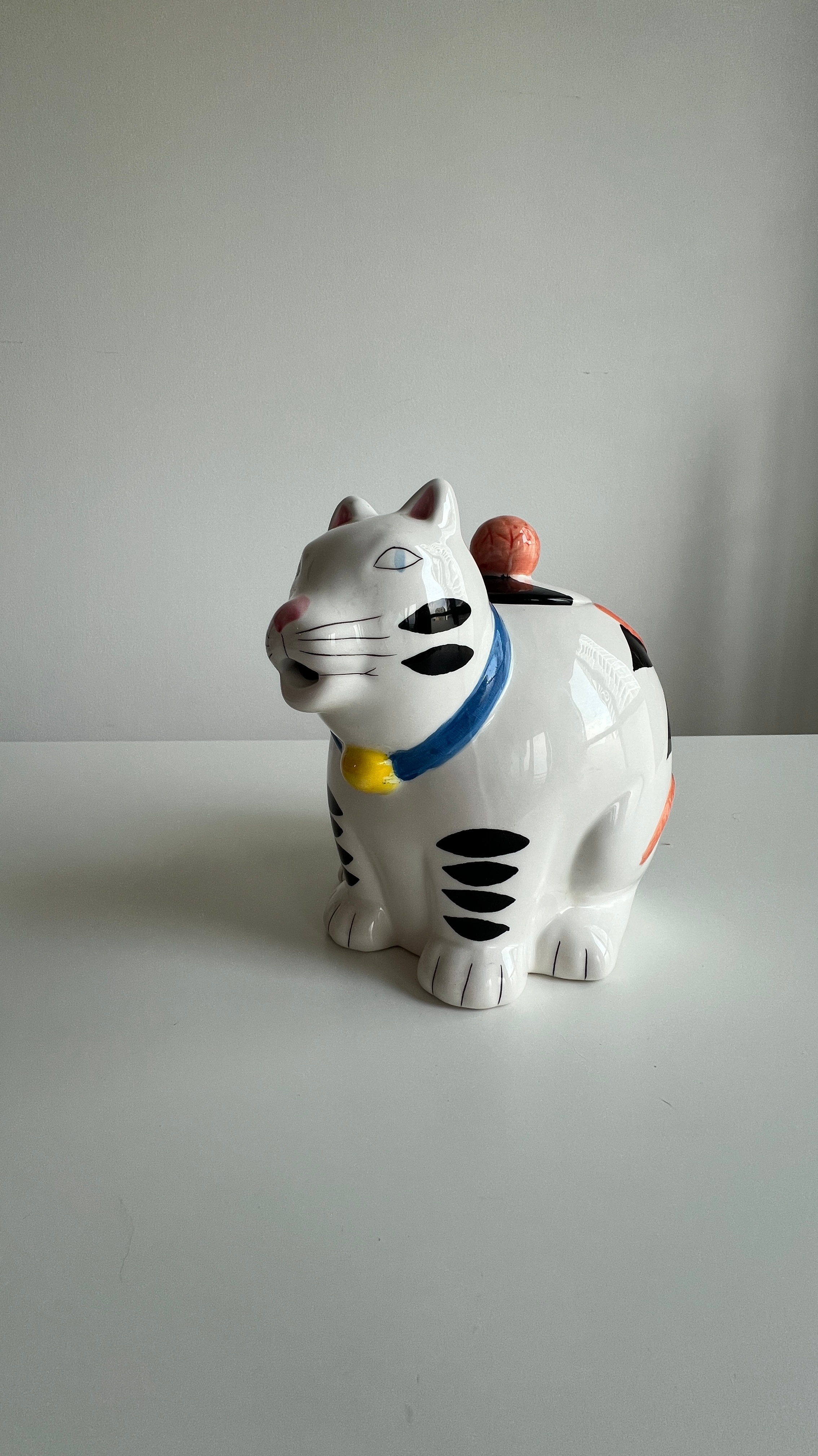 Vintage Coco Dowley Ceramic Cat Cookie Jar 🐾 - photo 3