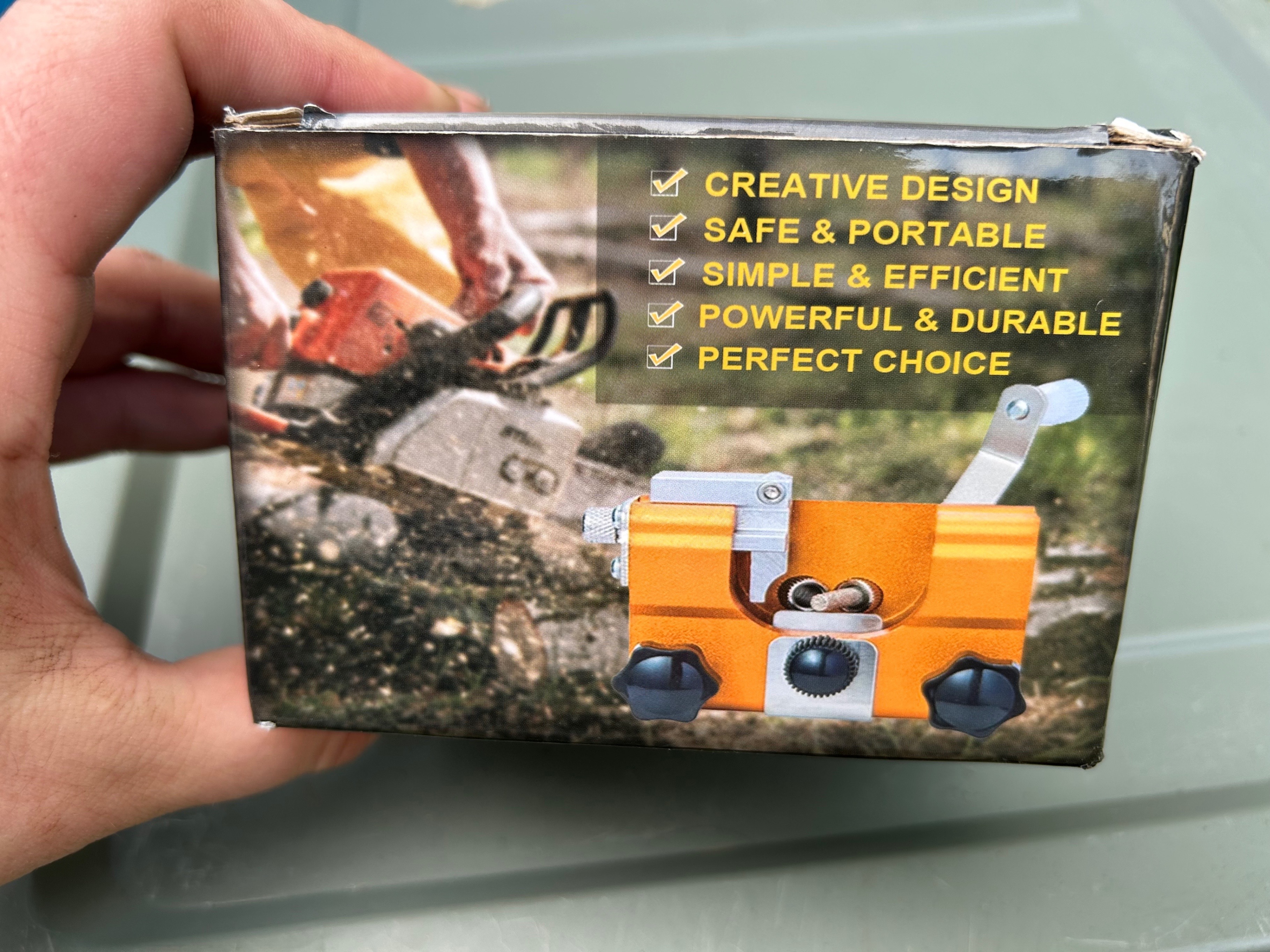 Hand Cranked Chainsaw Sharpener - photo 4