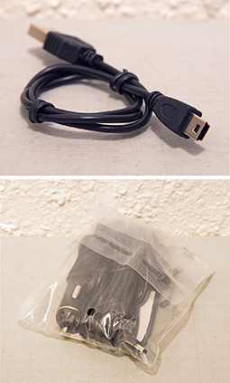 USB-Mini to USB-A / USB-Mini to 12v Auto Cables (New)
