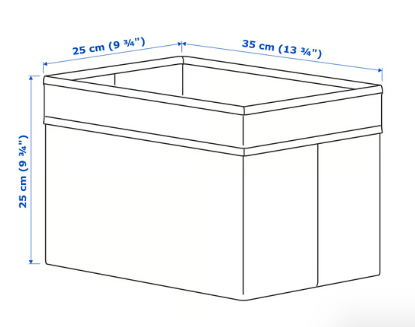 Ikea DRÖNA Box, black (Two) - photo 3