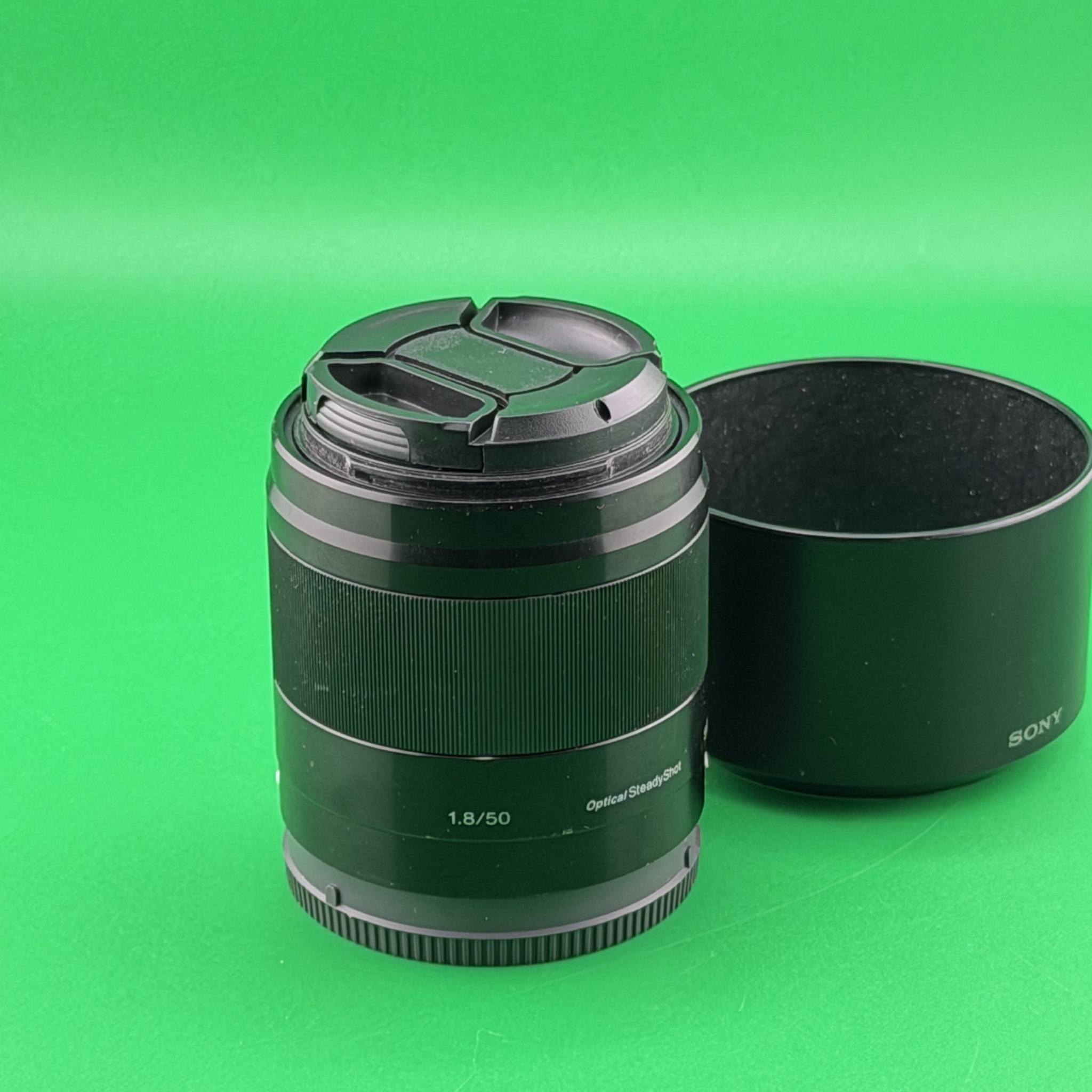 Sony E 50mm f/1.8 OSS - Black - E-mount - Good