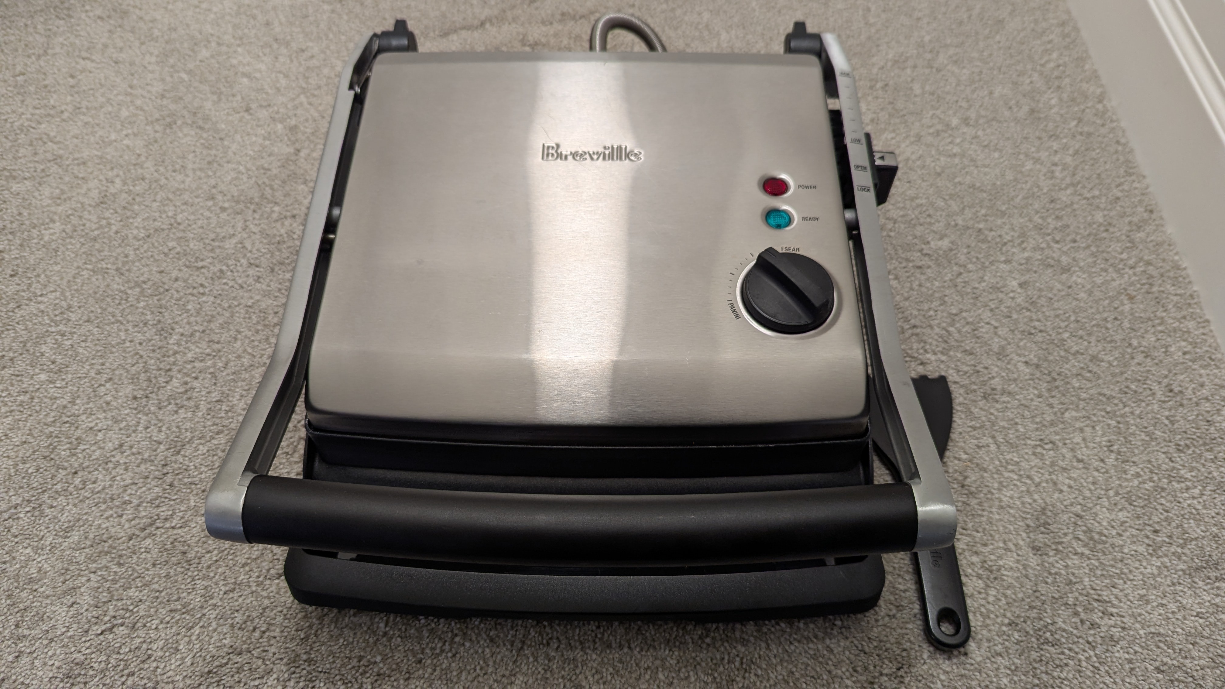 Breville® Panini Non-Stick Indoor Grill & Sandwich Press - photo 2