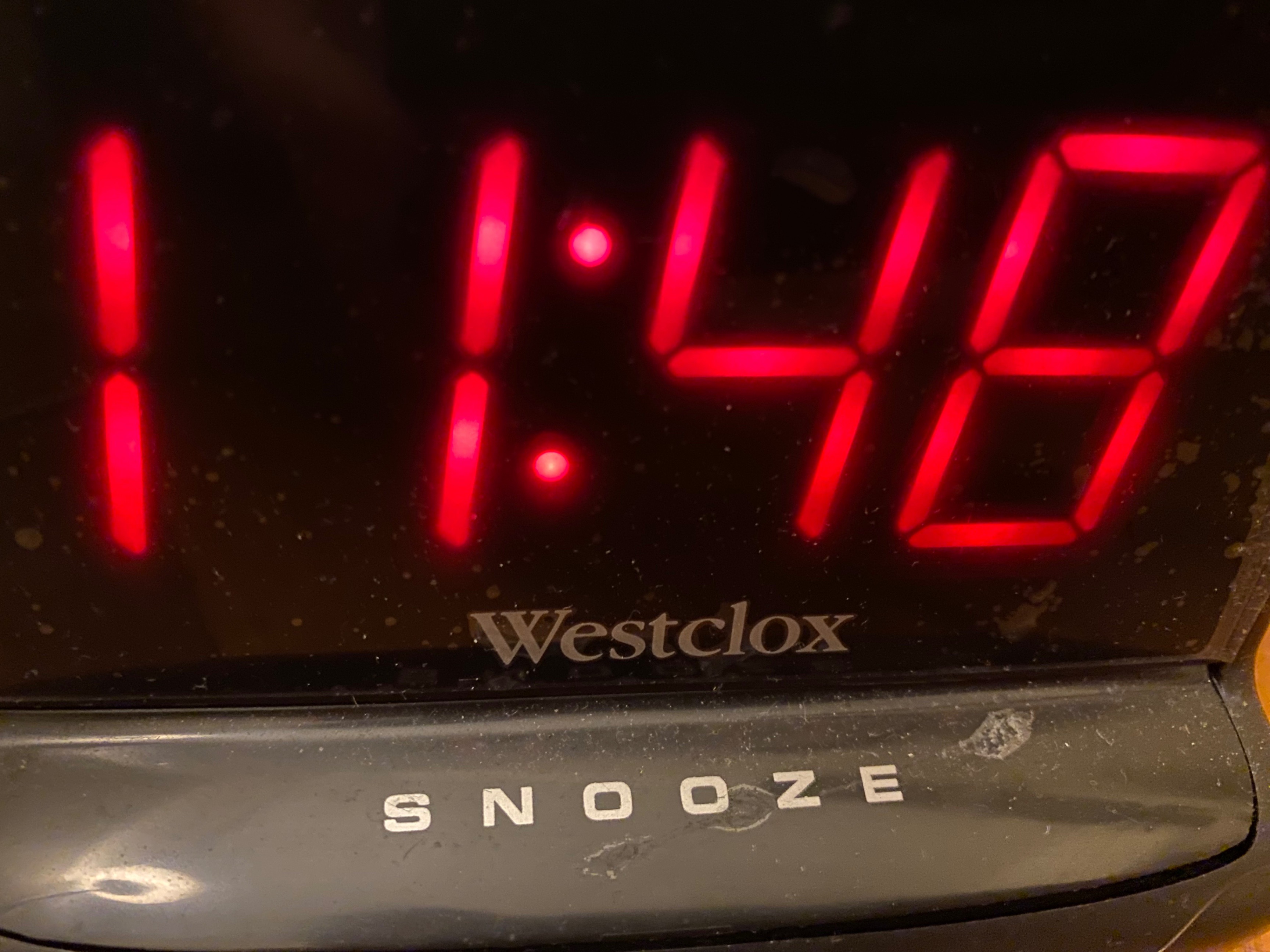 Westclox Digital Alarm Clock with Large 1.4" Time Digits - photo 3