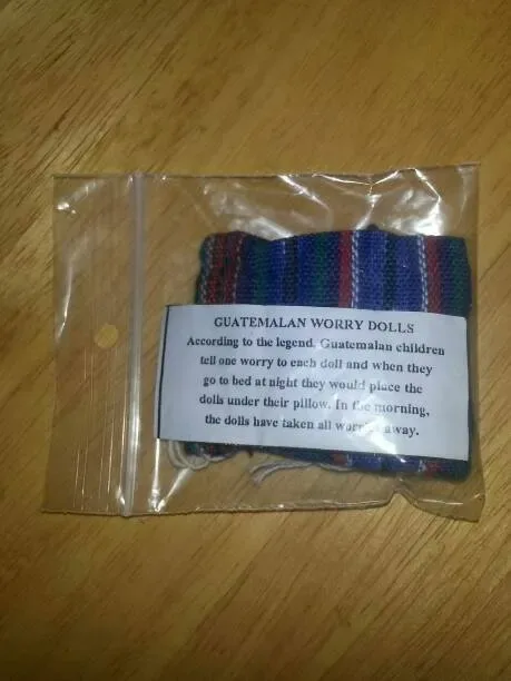 Fair Trade Guatemalan Worry Dolls With Pouch -- Brand New In ...