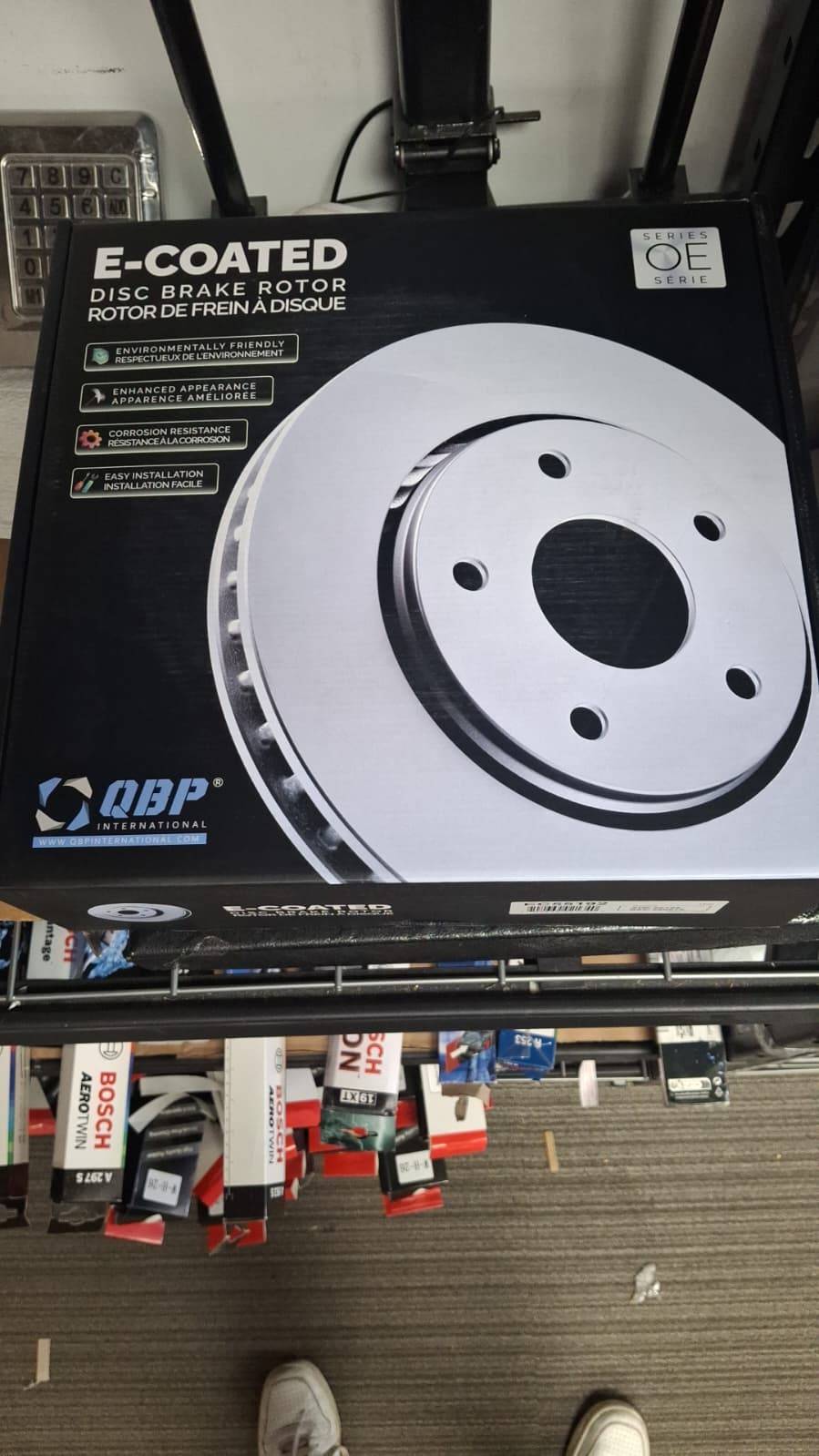 Premium Rotors With Ceramic Brake Pads